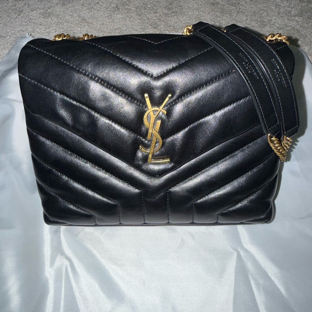 Yves Saint Laurent S LouLou Quilted Leather Shoulder Bag